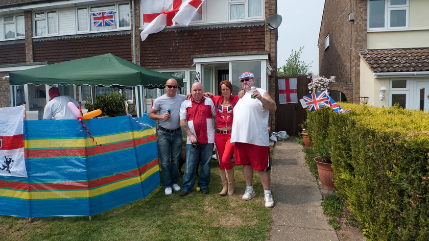 DGPX290411-005 
 Keywords: DGPX290411, Edmond Carr, Poets Estate, Royal Wedding, Street Party