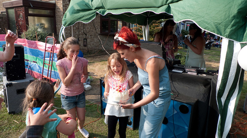 DGPX290411-069 
 Keywords: DGPX290411, Edmond Carr, Poets Estate, Royal Wedding, Street Party