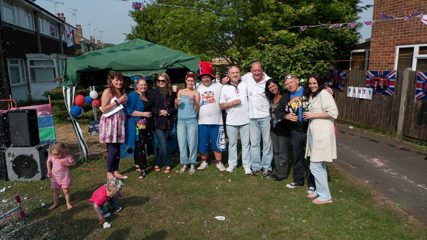 DGPX290411-053 
 Keywords: DGPX290411, Edmond Carr, Poets Estate, Royal Wedding, Street Party